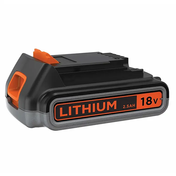 BLACK + DECKER battery pack 18V 2.5Ah Slide (black / orange)
