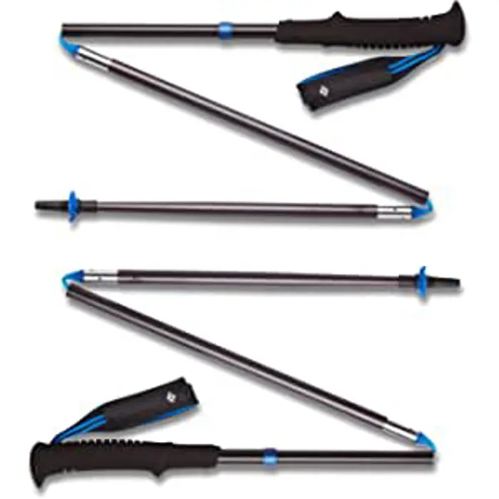 Black Diamond Distance Z trekking poles, fitness equipment, grey