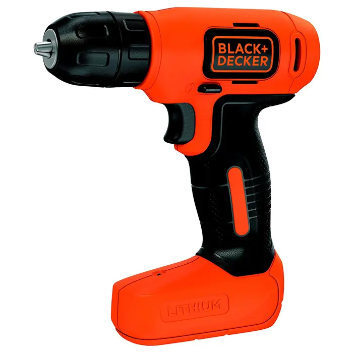 Black&Decker BDCD8 cordless screw driller + rechargeable battery 1.5Ah