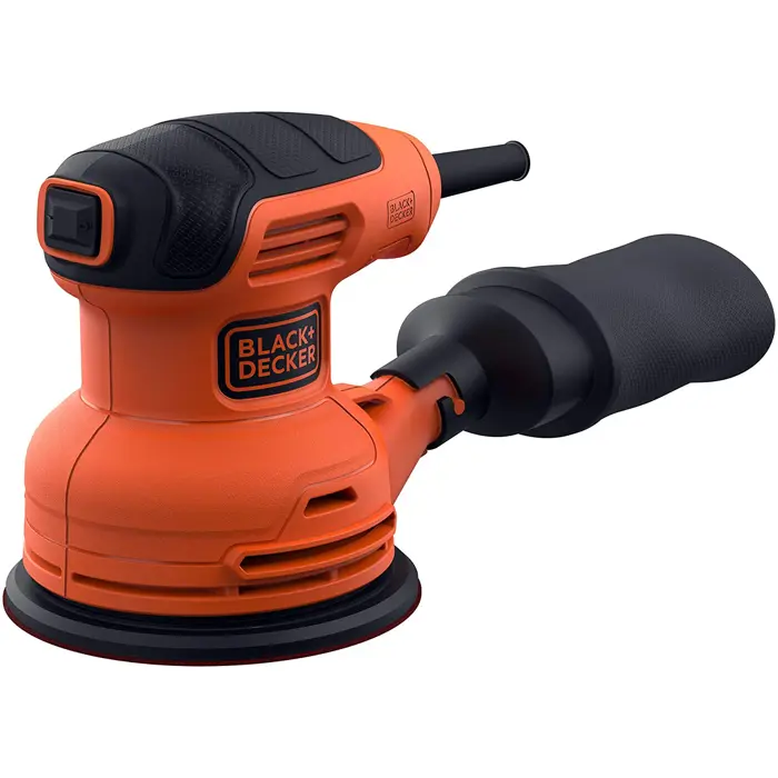 BLACK+DECKER Eccentric sander BEW210-QS (orange/black, 230 watts)