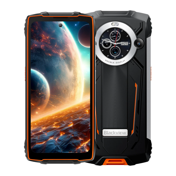 Blackview BV8200 12/256GB Smart Robust Phone, Orange