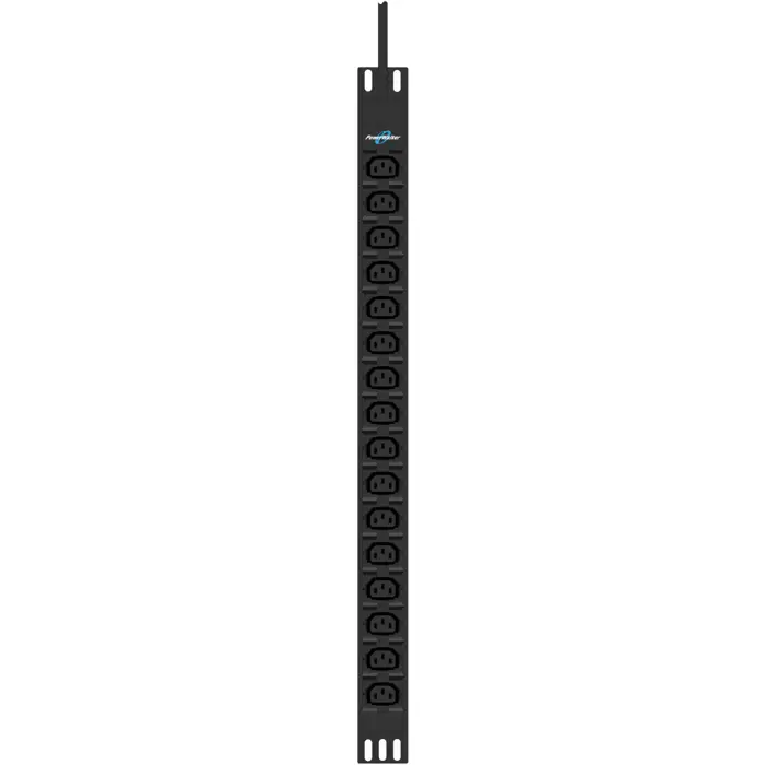 BlueWalker PowerWalker PDU PHB21 16xC13, power supply black, (IEC C20 input)