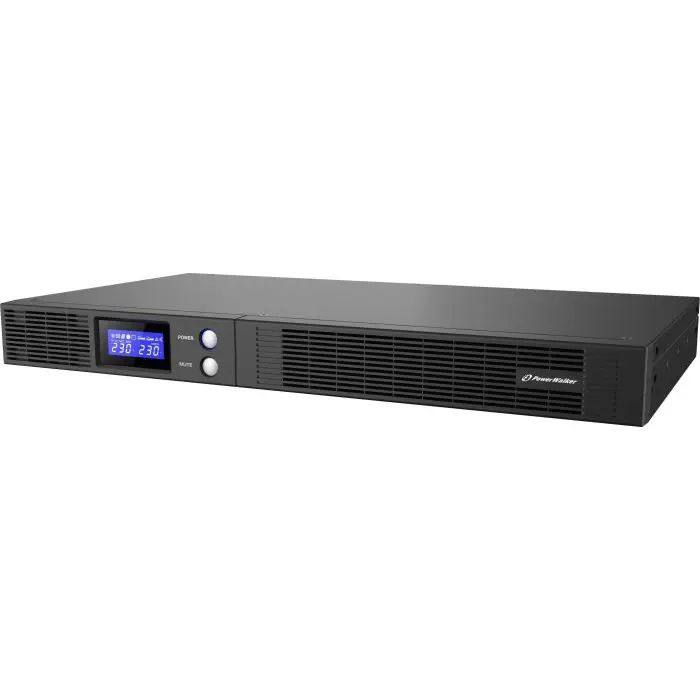 BlueWalker PowerWalker VI 500 R1U 500VA / 300W - UPS - black - 1 height unit