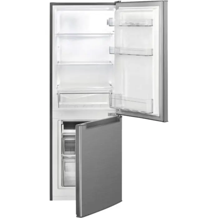 Bomann KG 7359, fridge/freezer combination (stainless steel)
