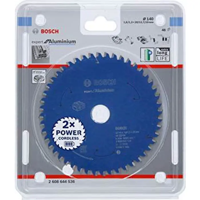 Bosch circular saw blade EfA 140x20x1.8 / 1.3x48T - 2608644536