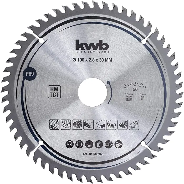 Bosch circular saw blade EfFC 190x30x1.8 / 1.2x4T - 2608644556