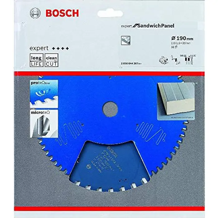 Bosch circular saw blade EX SH H 190x30-36 - 2608644367
