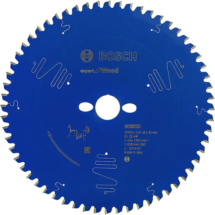 Bosch circular saw blade EX WO B 260x30-60 - 2608644082