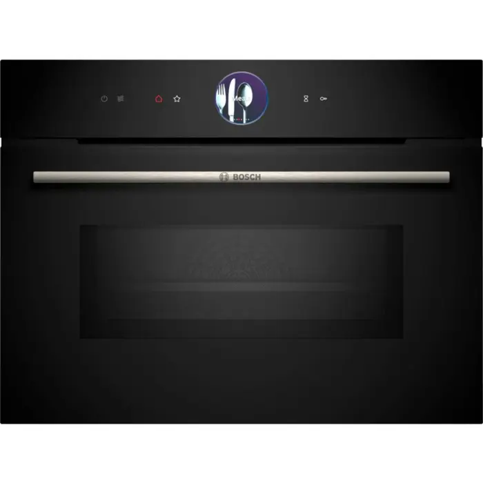 Bosch CMG7761B1 Series 8 (black, with microwave function, 60 cm, Home Connect)