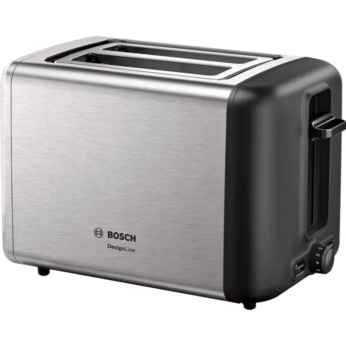 Bosch Compact Toaster Design Line TAT3P420DE (stainless steel / black)