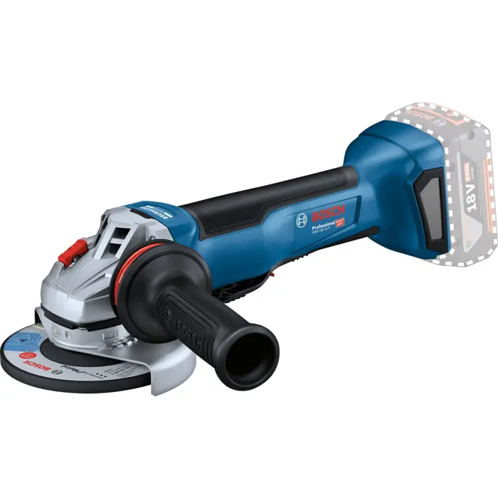 Bosch cordless angle grinder GWS 18V-10 P Professional solo, 125mm (blue/black, without battery and charger, in L-BOXX)