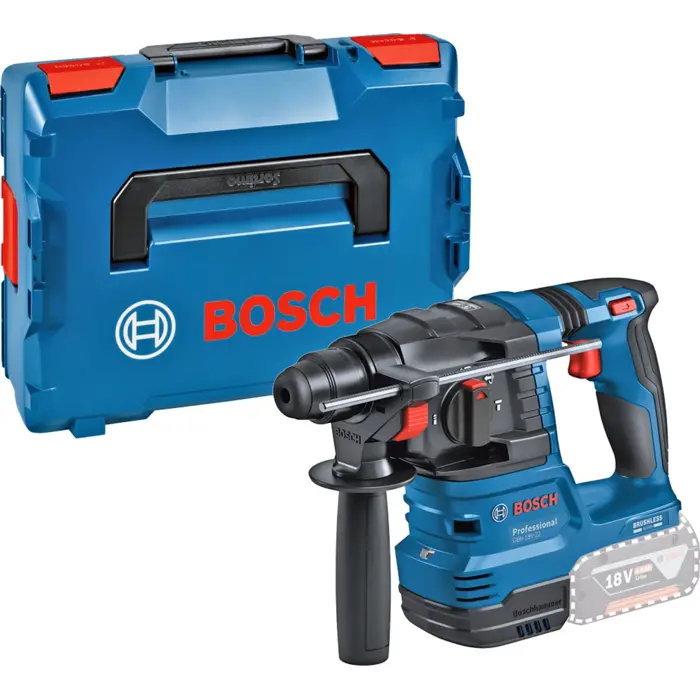 Bosch cordless hammer drill GBH 18V-22 Professional solo, 18 volts (blue/black, without battery and charger, in L-BOXX)