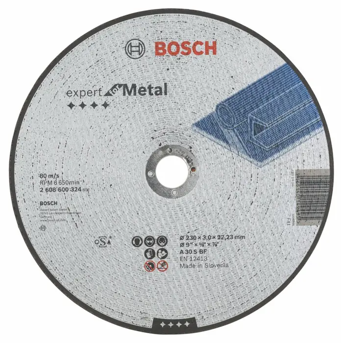 Bosch Cutting disc straight 230mm