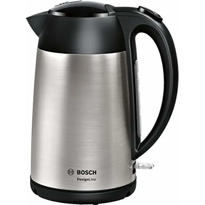 Bosch Design Line TWK3P420, kettle (stainless steel / black, 1.7 liters)