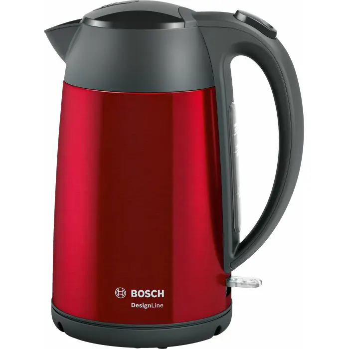 Bosch Design Line TWK3P424, kettle (red / gray, 1.7 liters)
