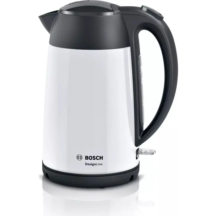 Bosch DesignLine TWK3P421, kettle (white / black, 1.7 liters)
