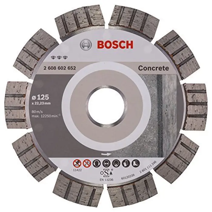 Bosch Diamond Cutting Disc 125 Concrete - 2608602652