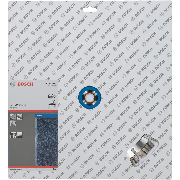 Bosch diamond cutting disc Best for Stone, 350mm (bore 20 / 25.4mm)