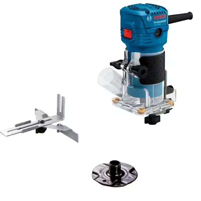 Bosch edge router GLF 55-6 Professional, router (blue, 550 watts)
