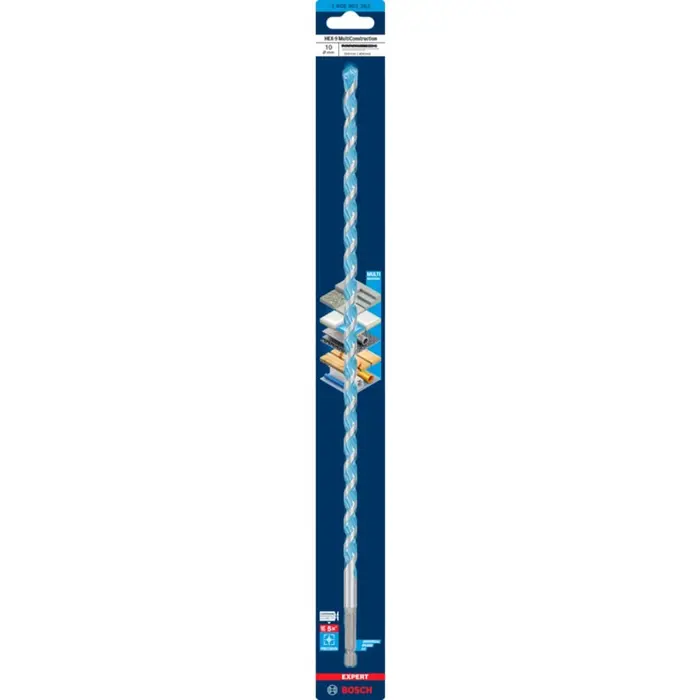 Bosch Expert HEX-9 MultiConstruction drill, ? 10mm (working length 350mm)
