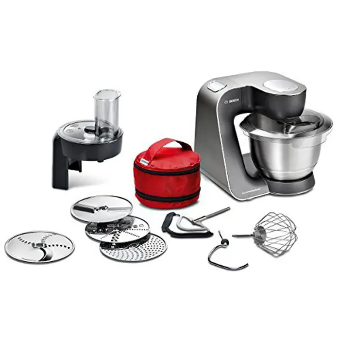 Bosch food processor MUM59N26DE - black - black/ Edelst.