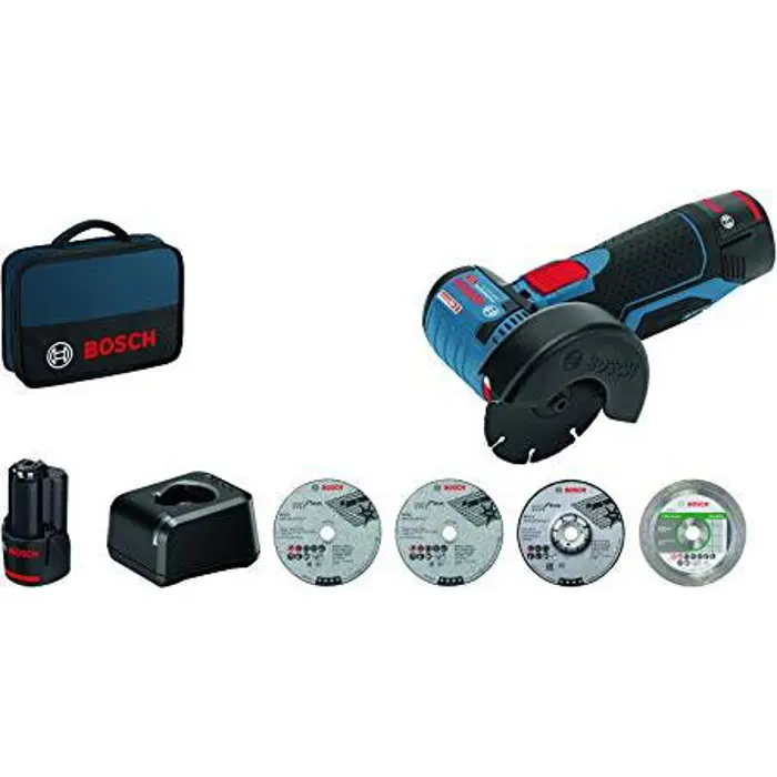 Bosch GWS 12V-76, 2x2AH, GAL12V-20 (B) - 06019F200C