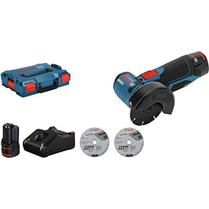 Bosch GWS 12V-76 angle grinder 2x3.0 Ah - 06019F200B