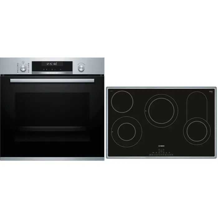 Bosch HBD672LS81, oven set (stainless steel/black)