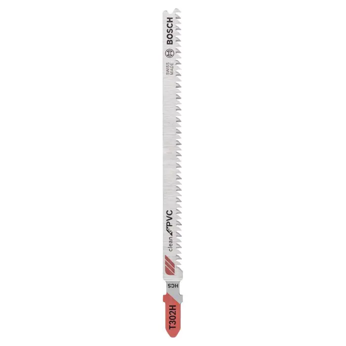 Bosch HCS jigsaw blade Clean for PVC T302H - 5-pack - 2608667448