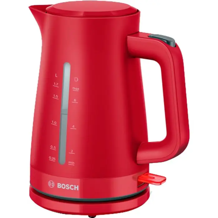Bosch kettle MyMoment TWK3M124 (red, 2,400 watts, 1.7 liters)