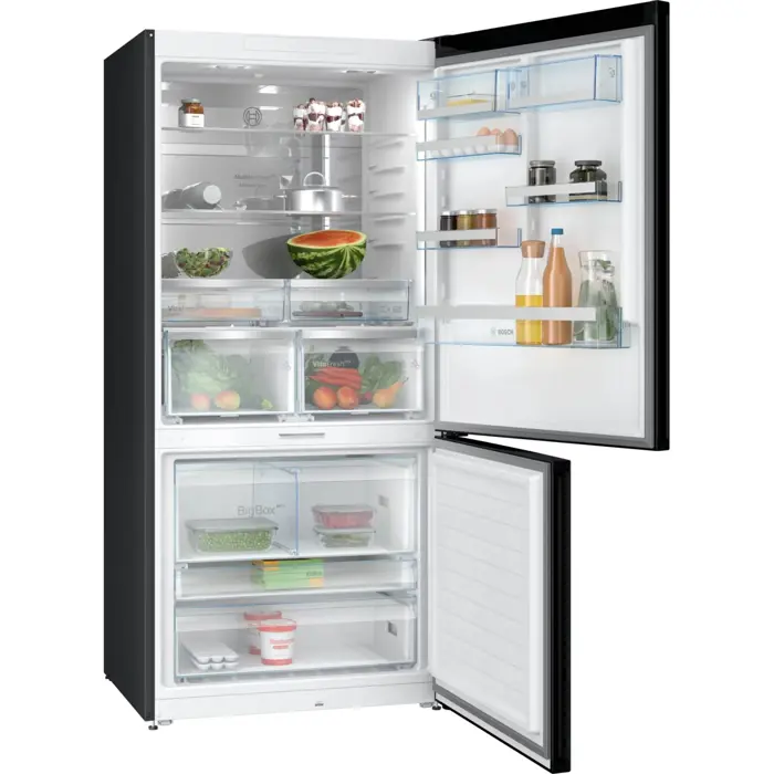Bosch KGP86AXB0N Series 8, fridge/freezer combination (stainless steel (dark))