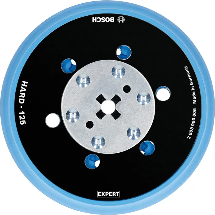 Bosch multi-hole pad 125mm hard M8 + 5/16 - 2608900005 EXPERT RANGE