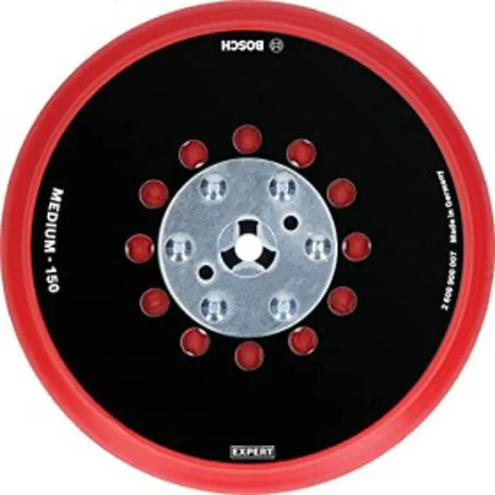 Bosch multi-hole pad 150mm medium M8 + 5/16 - 2608900007 EXPERT RANGE