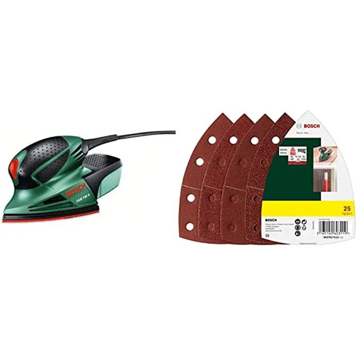 Bosch Multi-sander PSM 100 A (green/black, 100 watts)