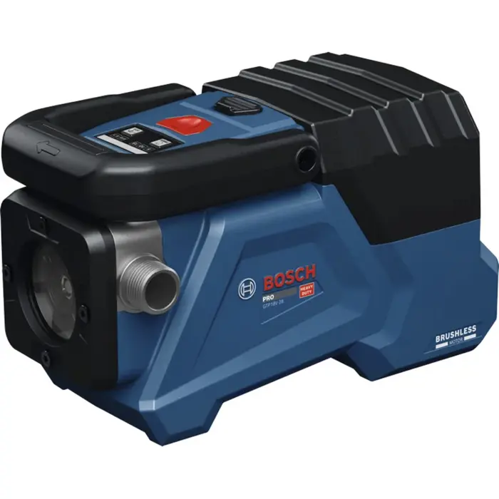 Bosch Powertools battery pump GTP 18V-28 solo, 18 volts (blue/black, without battery and charger, for clean water)