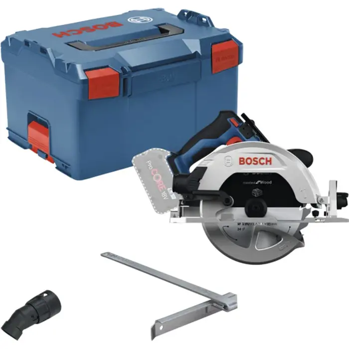 Bosch Powertools cordless circular saw GKS 18V-68-2 Professional solo, 18Volt (blue/black, without battery and charger, Ø 190mm, in L-BOXX)