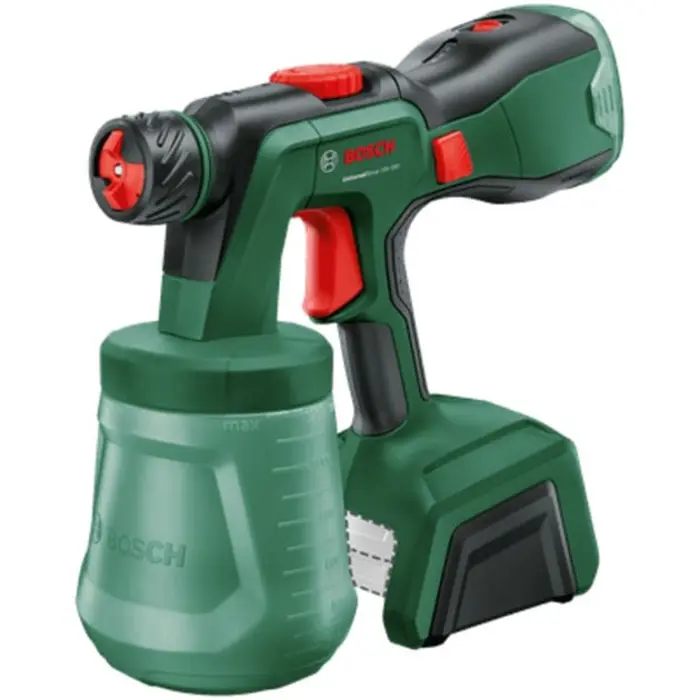 Bosch Powertools cordless spray gun UniversalSpray 18V-300 solo (green, without battery and charger, POWER FOR ALL ALLIANCE)