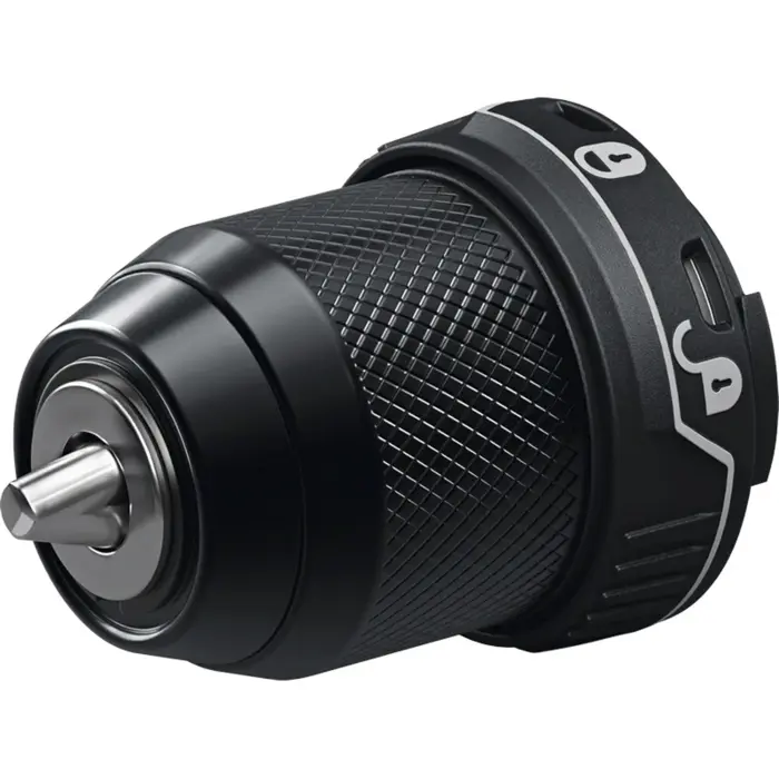 Bosch Powertools FlexiClick drill chuck attachment GFA 12-M Professional (black, for 12V FlexiClick tools and angle attachment PRO GFA 12-W)