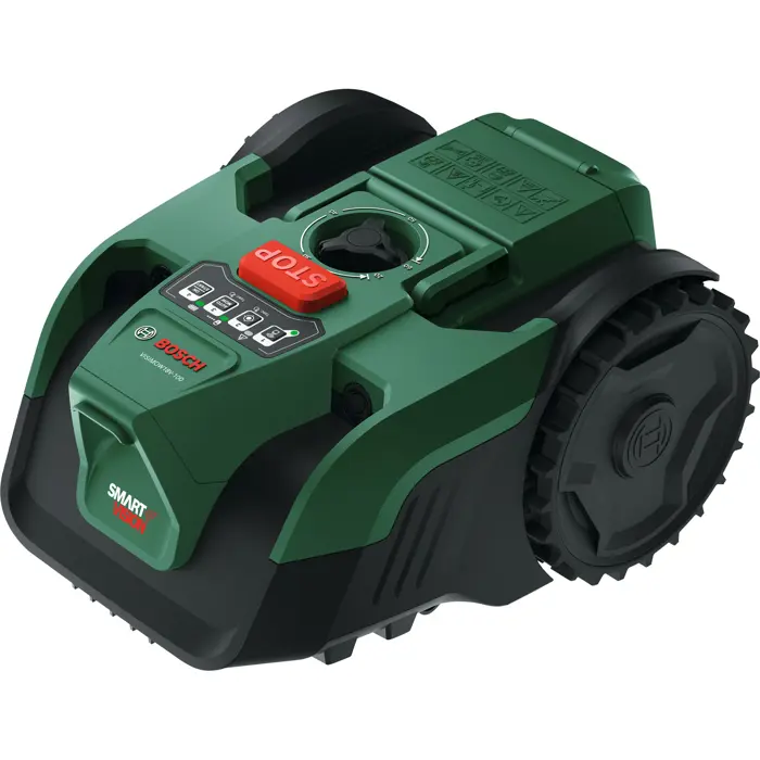 Bosch Powertools robotic lawnmower VISIMOW18V-100 (green/black, 1x Li-Ion battery 4.0Ah, POWER FOR ALL ALLIANCE)