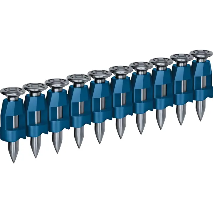 Bosch Powertools Round Head Strip Nail NB-19, 1,000 Concrete Nails (19mm, for Cordless Concrete Nailer GNB 18V-38 Professional)