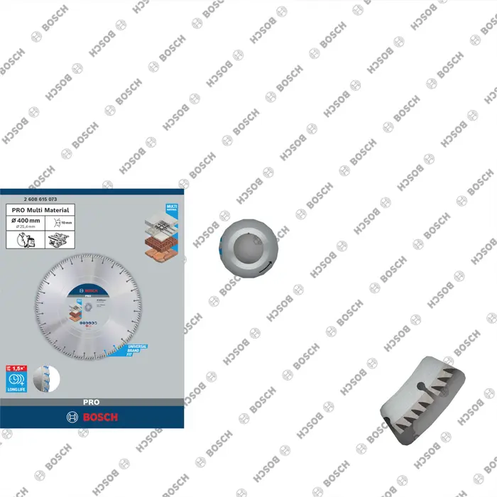 Bosch Professional PRO Multi Material diamond cutting disc, O 400mm bore 25.4mm