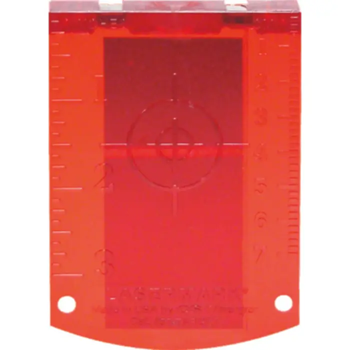 Bosch red laser target plate, laser receiver