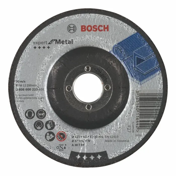 Bosch Schruppscheibe gekröpft Expert for Metal 125 mm