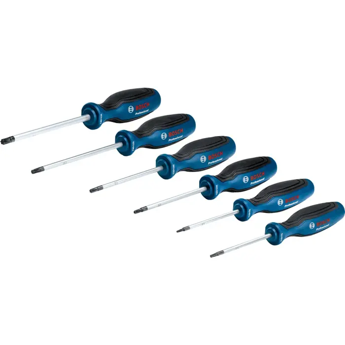 Bosch screwdriver set TX Professional, 6 pieces (blue/black)