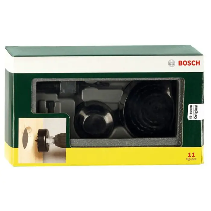 Bosch Spiral drill set - 11 pieces
