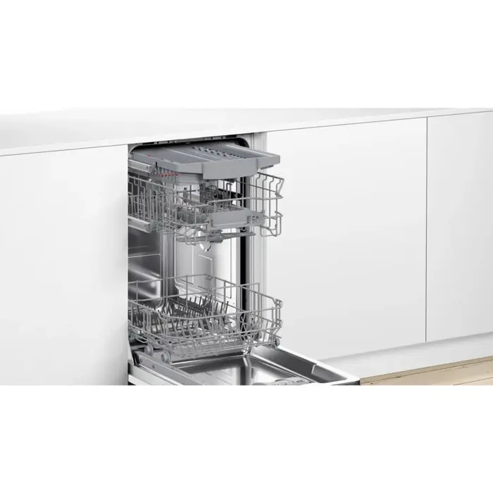 Bosch SPU4HMS10E Series 4, dishwasher (stainless steel (brushed), 45 cm, Home Connect)