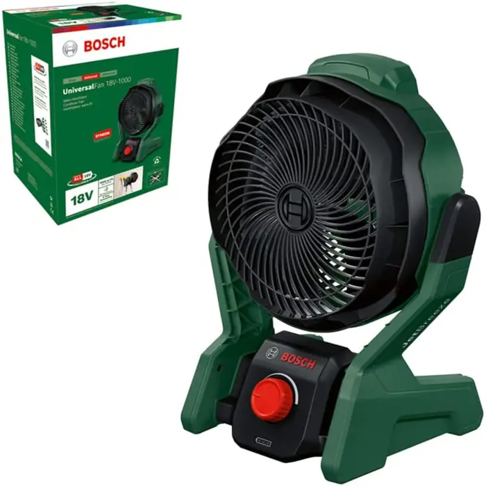 Bosch UniversalFan 18V-1000, fan (green/black, without battery and charger, POWER FOR ALL ALLIANCE)