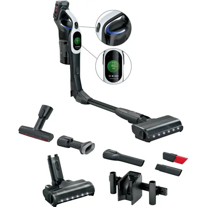 Bosch Unlimited 10 BCS1041WAC (black/white, with battery and charger)