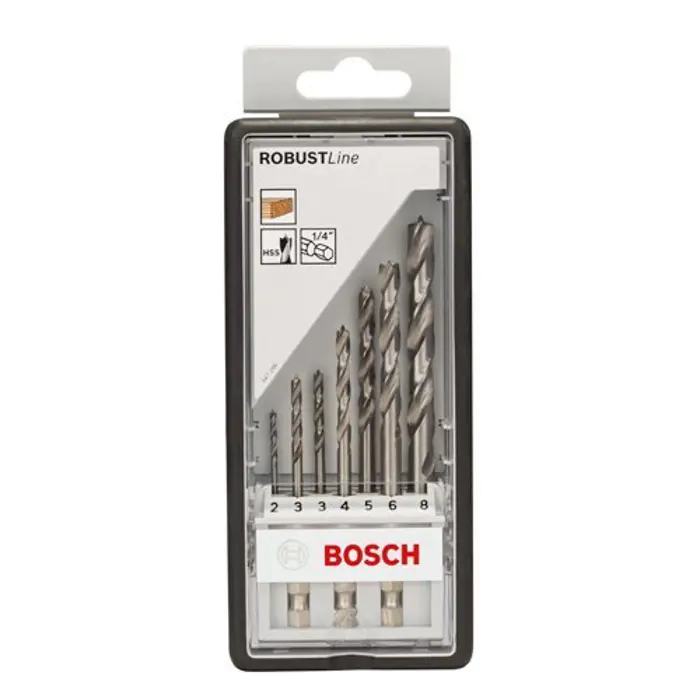 Bosch wood drill set Robust Line - 7 parts