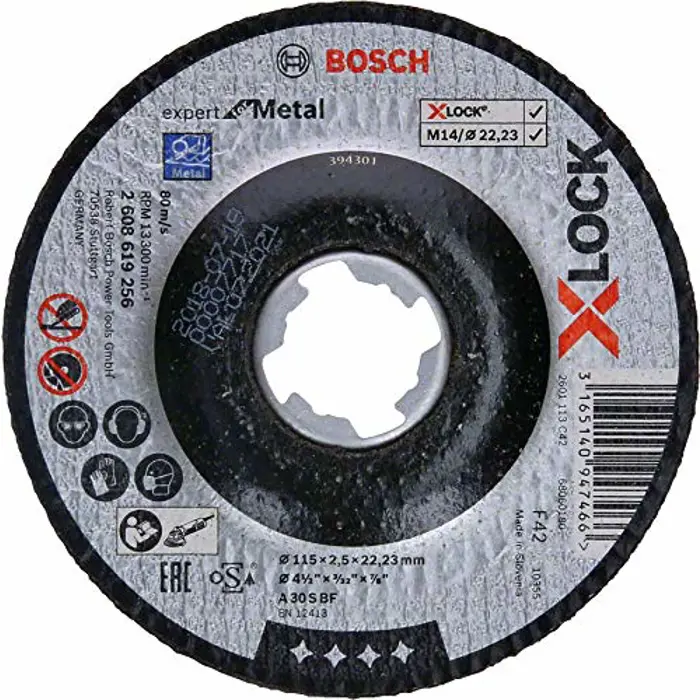 Bosch X-LOCK separation 115X2,5mm EfM ger. - 2608619256